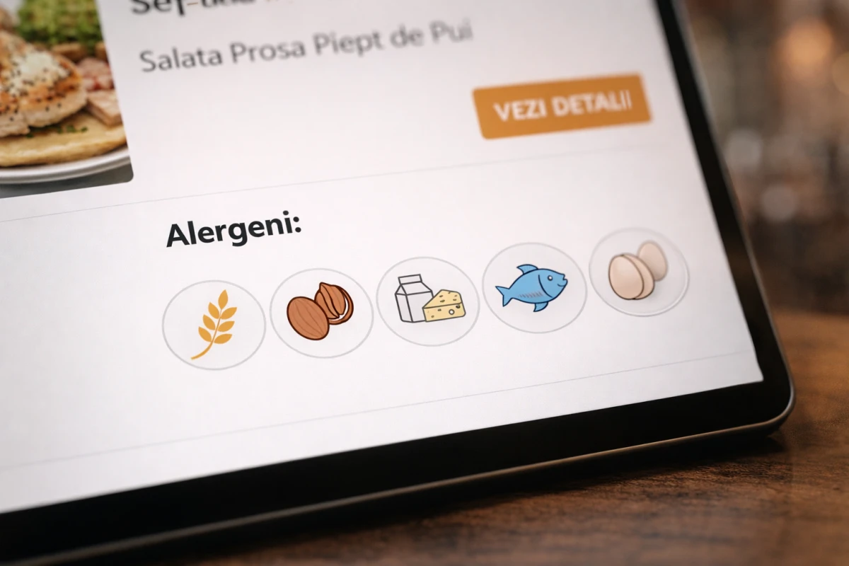Alergeni alimentari restaurant – obligații legale în România (Ghid complet)