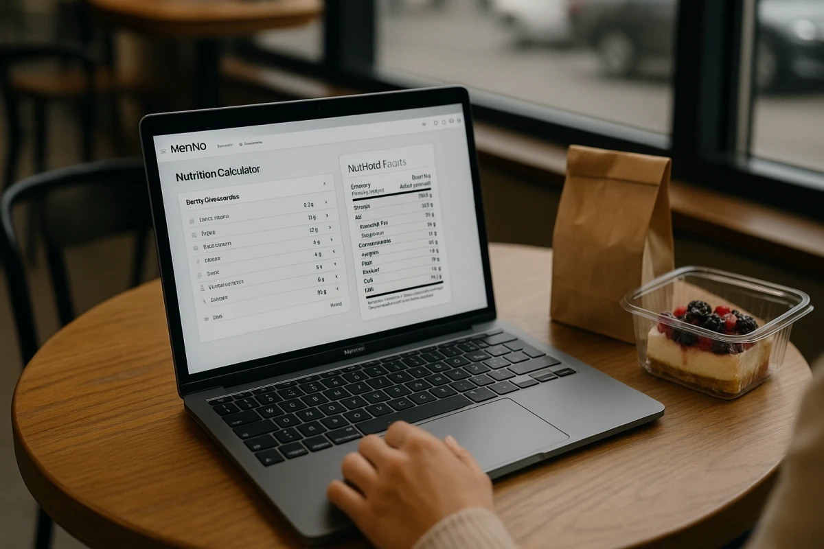 Calculatorul de valori nutriționale Menivo