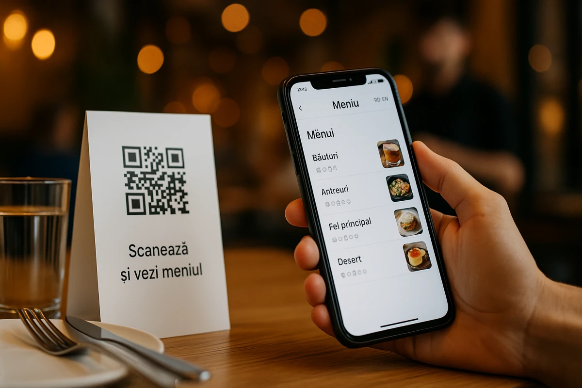 Ce este un meniu digital QR și cum funcționează?