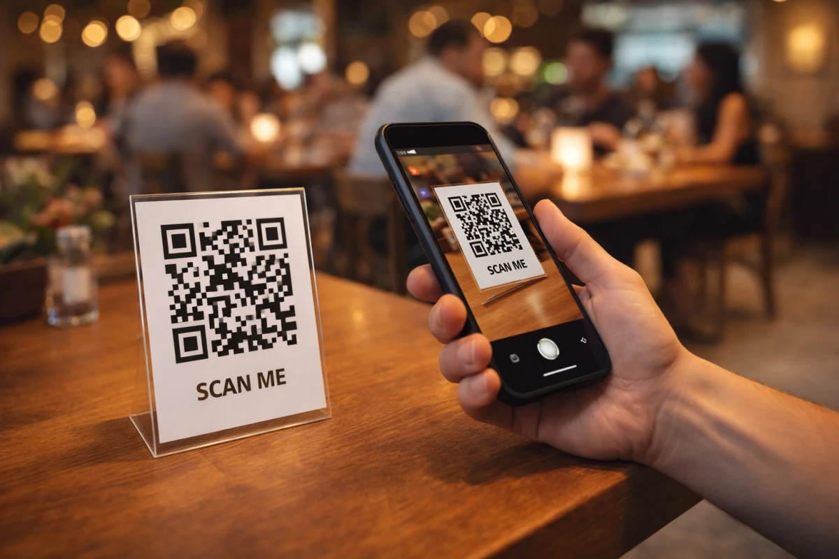 Ce este un meniu digital QR și de ce au nevoie restaurantele de el în 2026