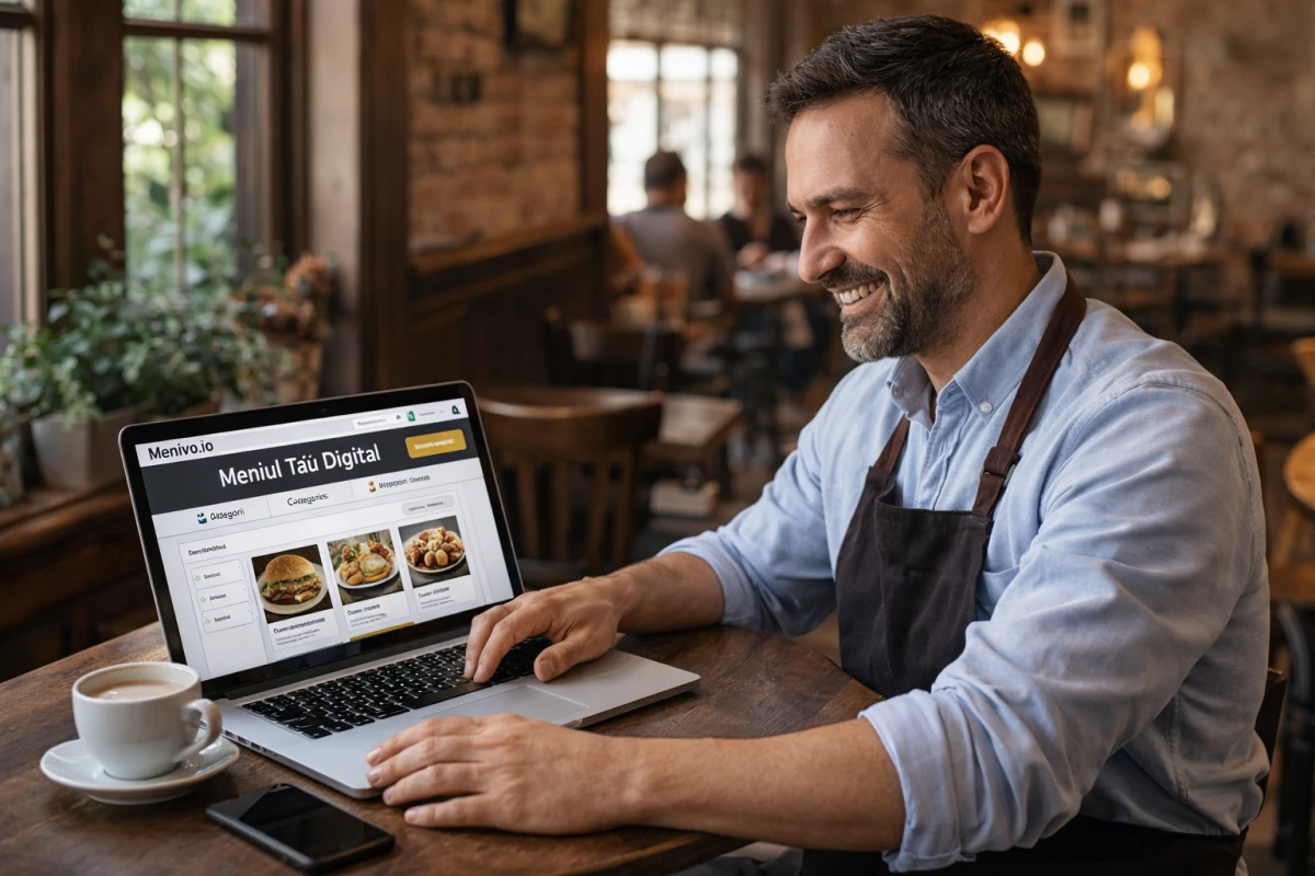 Cum creezi un meniu digital pentru restaurant în 10 minute