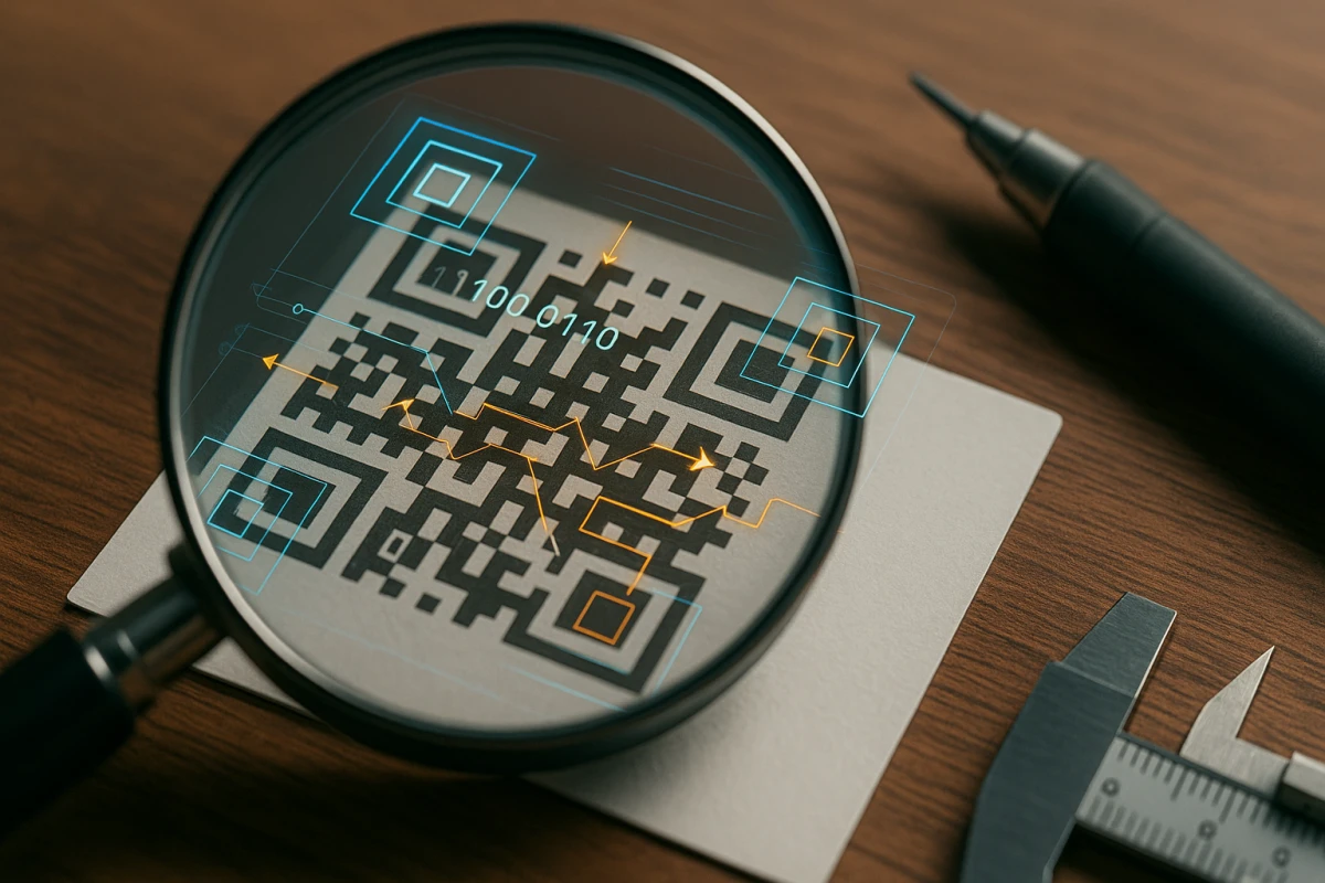 Cum stocheaza informatii un QR code?