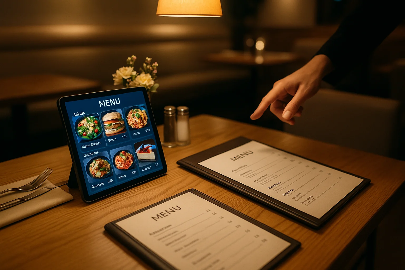 Meniu digital vs meniu tradițional: Care sunt avantajele reale pentru restaurantul tău